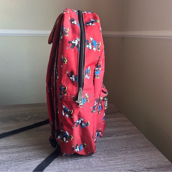 Disney x Loungefly Minnie Mouse Red Backpack - Picture 5 of 6